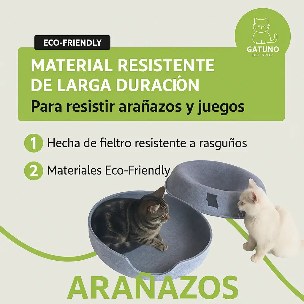 Cama Interactiva Para Gatos Cat Tunnel