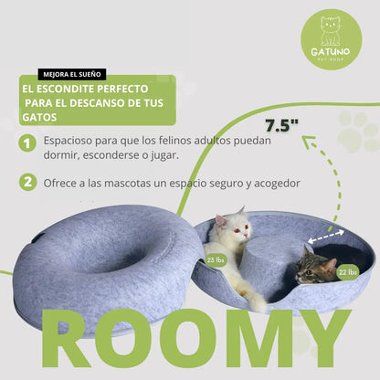 Cama Interactiva Para Gatos Cat Tunnel