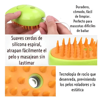 Cepillo Vapor USB 3 en 1