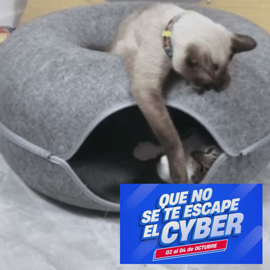 Cama Interactiva Para Gatos Cat Tunnel